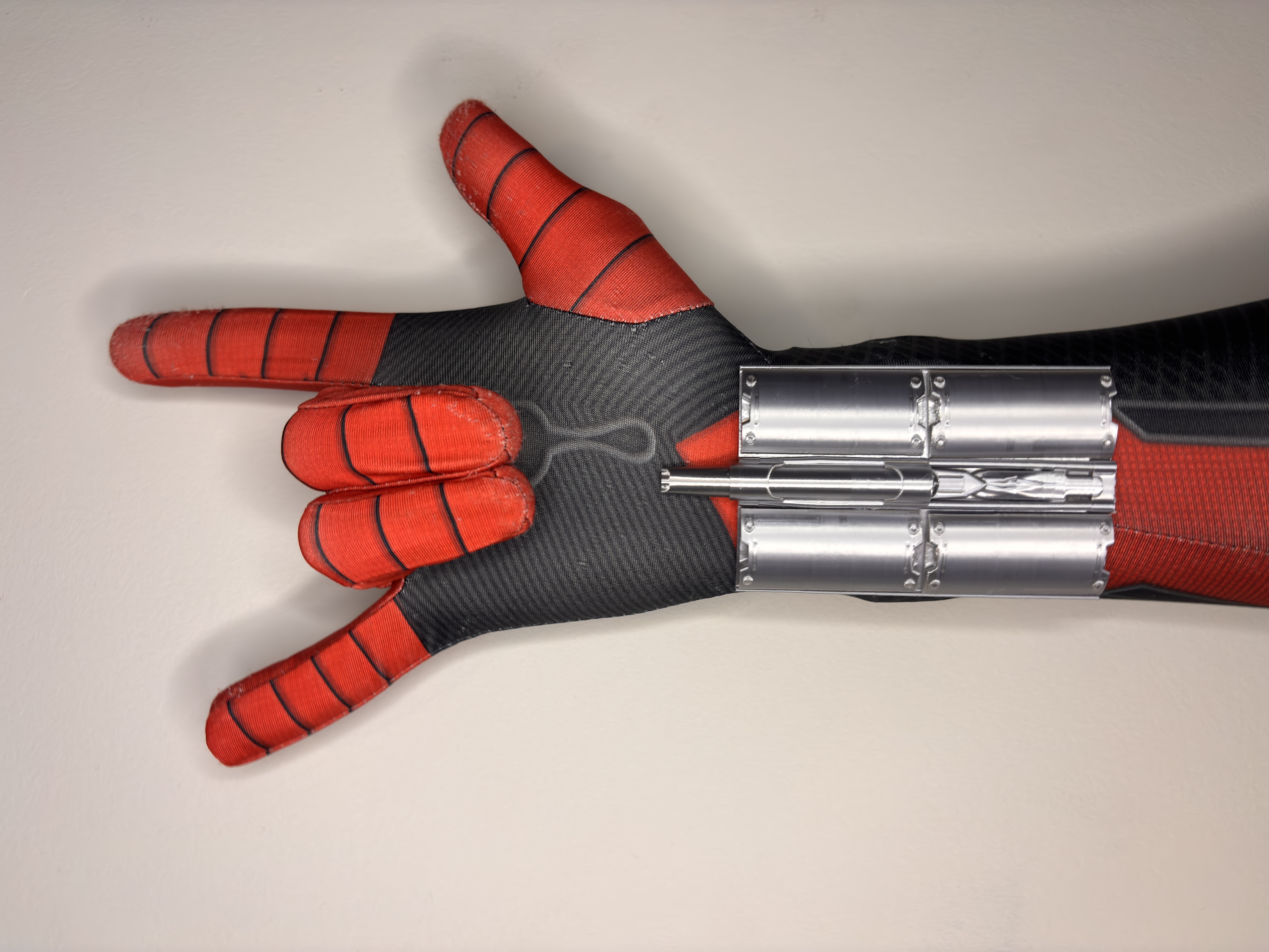 Brand New Day inspired Web Shooter x2(Pair) - Cosplay Prop | Magnetic Cartridges | Hidden Wristband Mount