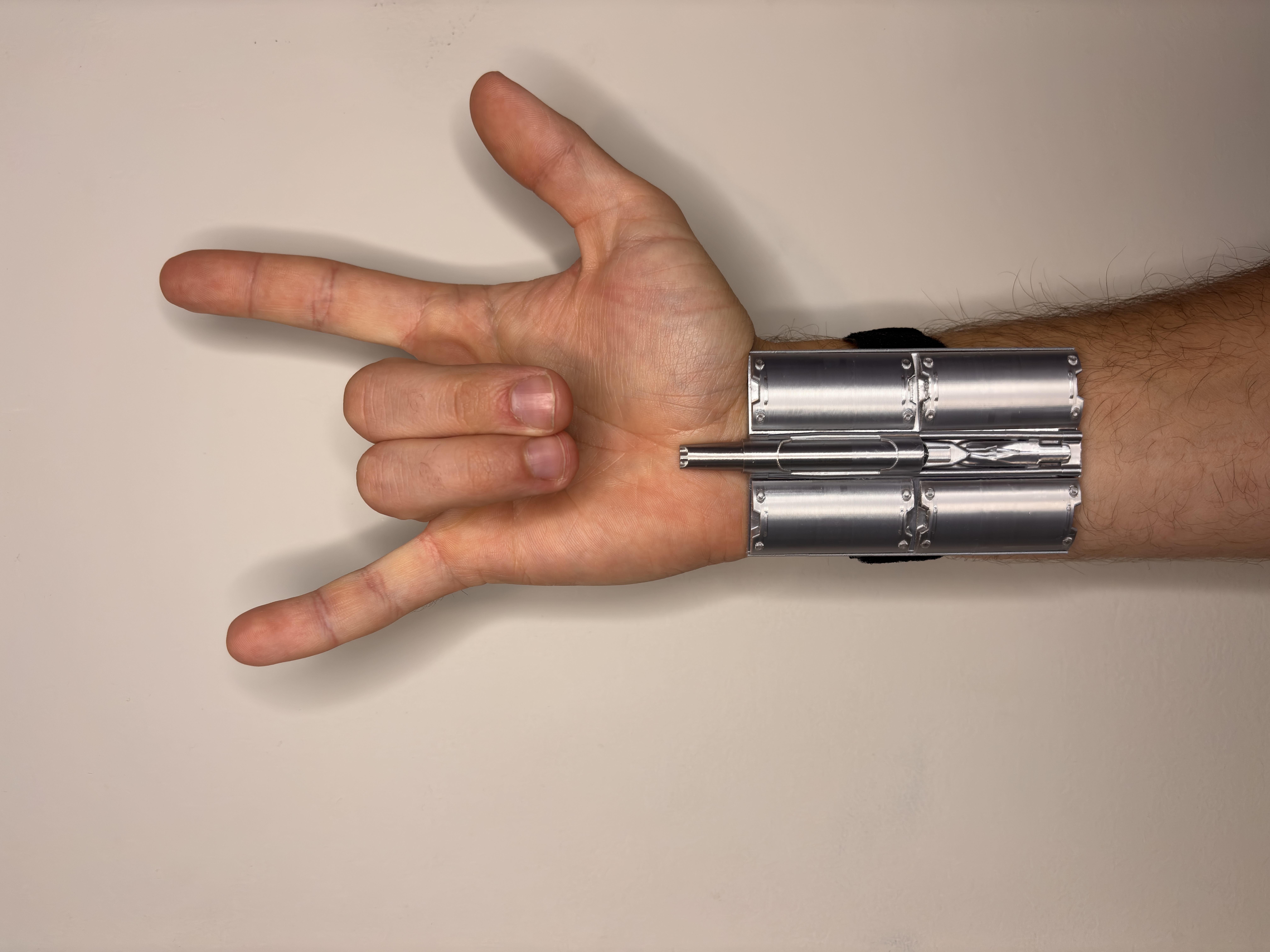 Brand New Day inspired Web Shooter x2(Pair) - Cosplay Prop | Magnetic Cartridges | Hidden Wristband Mount view 3